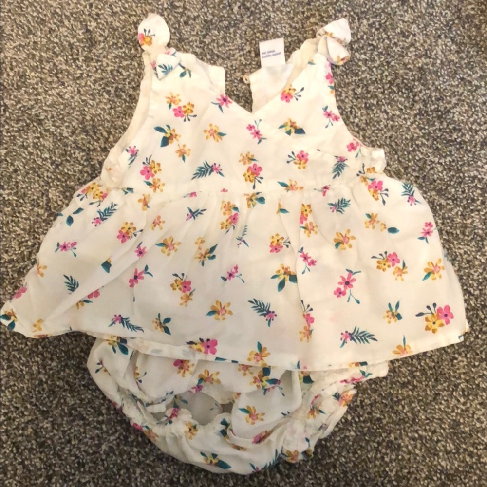 Infant girls summer outfit